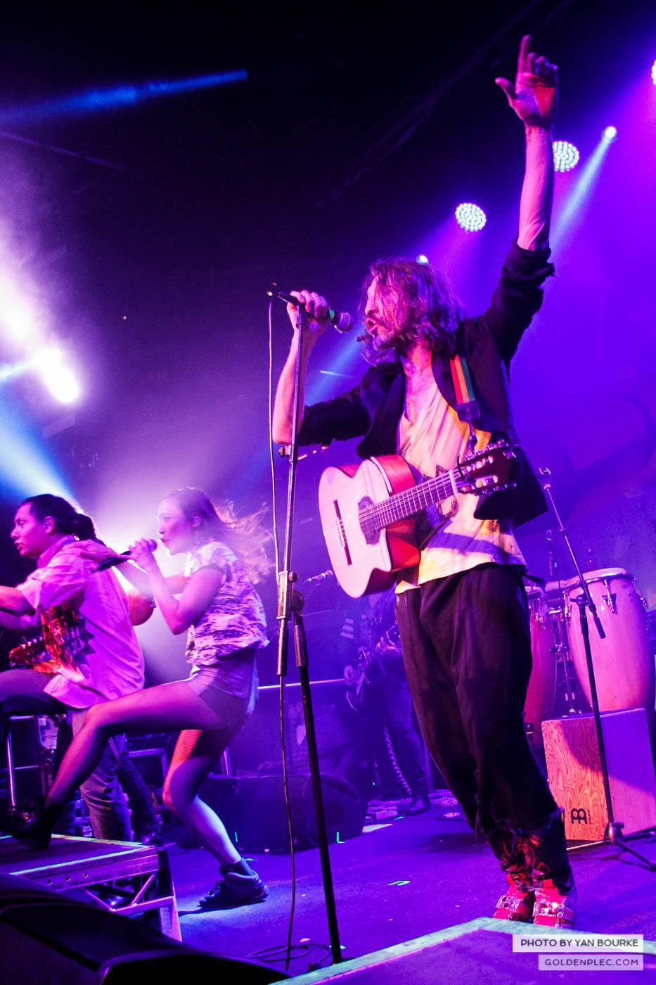 Gogol Bordello in The Academy on 16 December 2014 by Yan Bourke