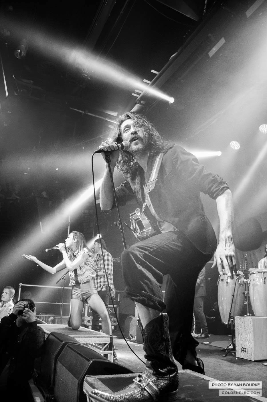 Gogol Bordello in The Academy on 16 December 2014 by Yan Bourke