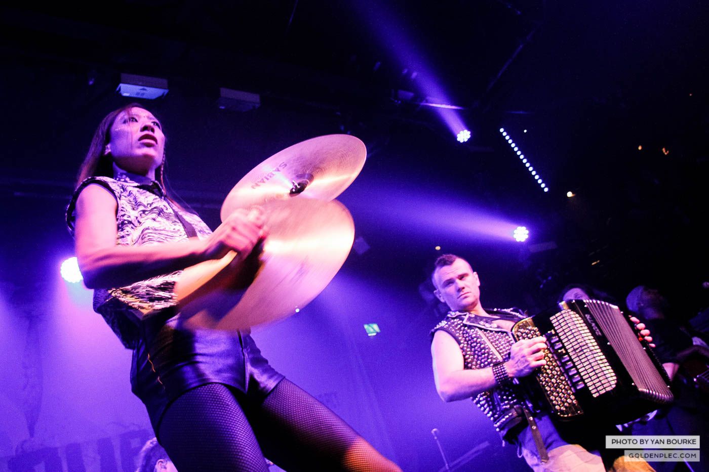 Gogol Bordello in The Academy on 16 December 2014 by Yan Bourke