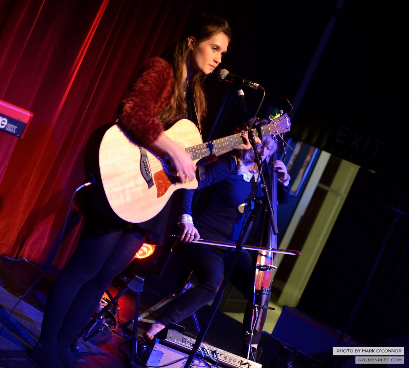 Lily and madeleine at The Sugarclub by Mark O’ Connor