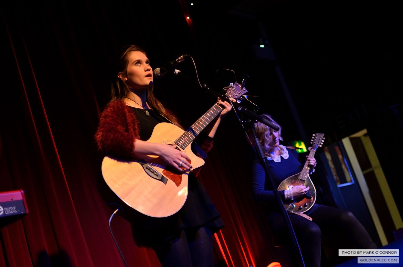 Lily and madeleine at The Sugarclub by Mark O’ Connor
