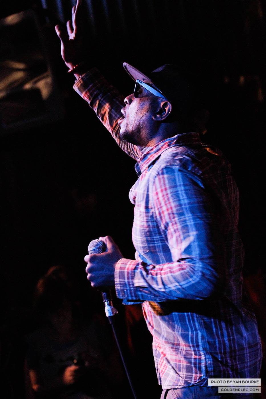 Talib Kweli in The Sugar Club on 10 December 2014 by Yan Bourke