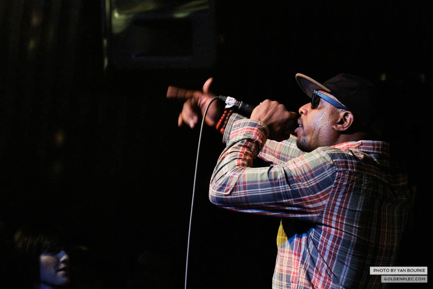 Talib Kweli in The Sugar Club on 10 December 2014 by Yan Bourke