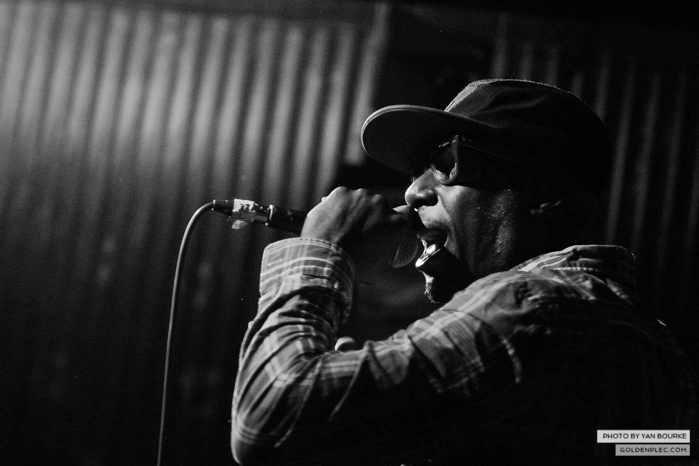 Talib Kweli in The Sugar Club on 10 December 2014 by Yan Bourke