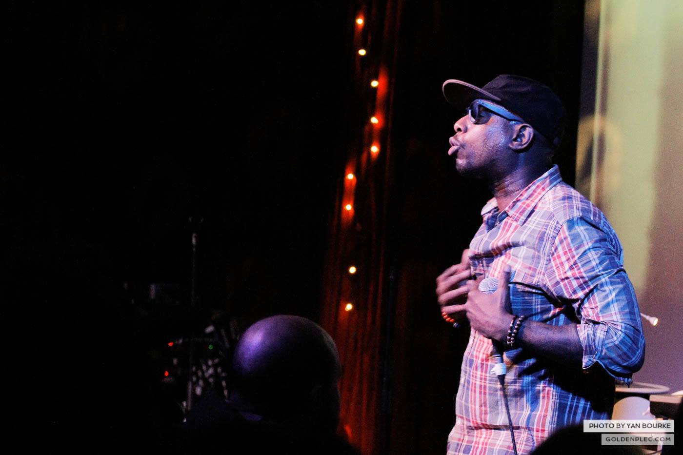 Talib Kweli in The Sugar Club on 10 December 2014 by Yan Bourke