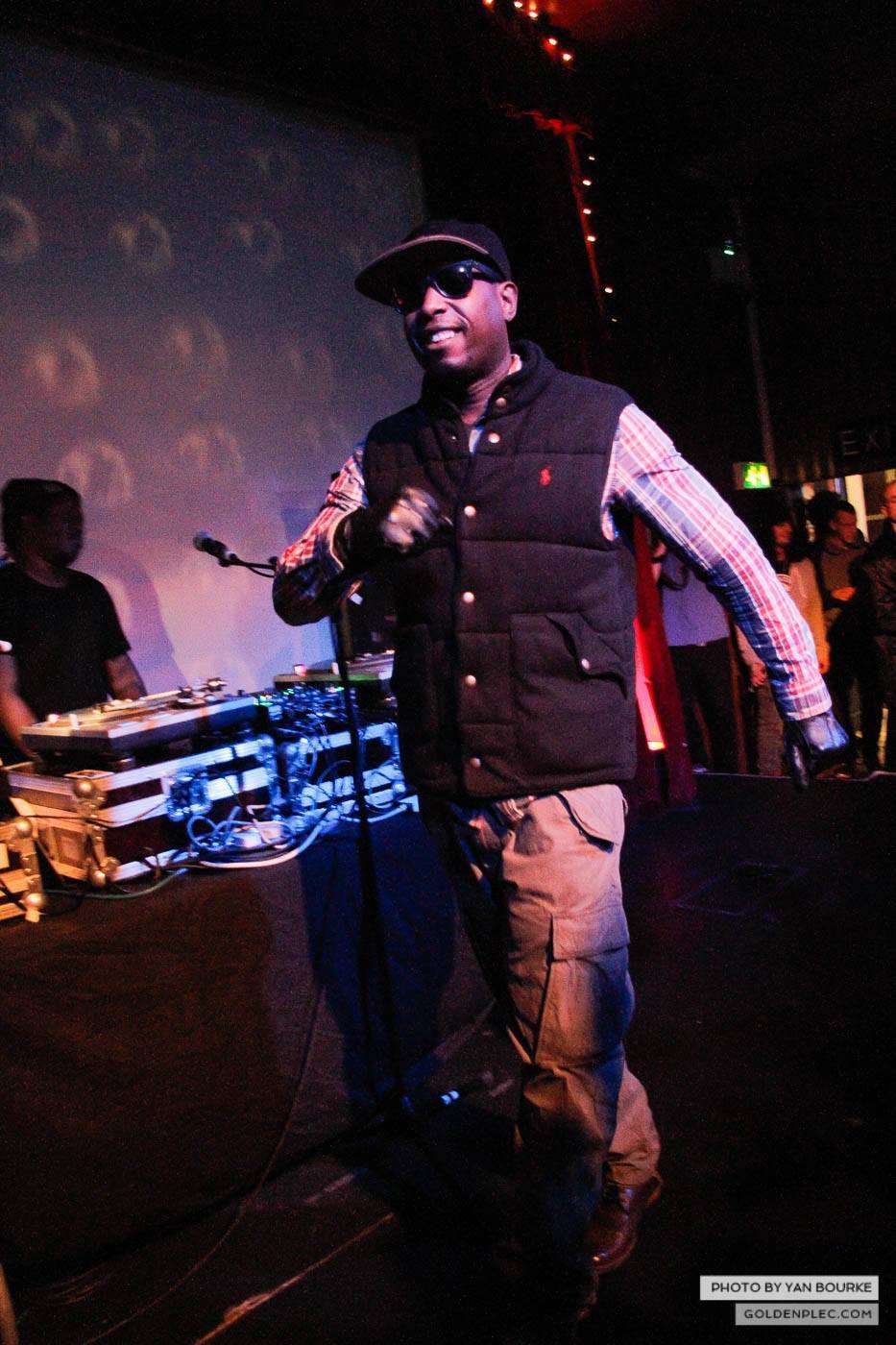 Talib Kweli in The Sugar Club on 10 December 2014 by Yan Bourke