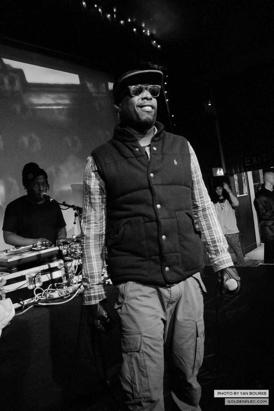 Talib Kweli in The Sugar Club on 10 December 2014 by Yan Bourke