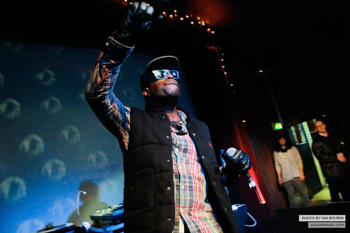 Talib Kweli in The Sugar Club on 10 December 2014 by Yan Bourke