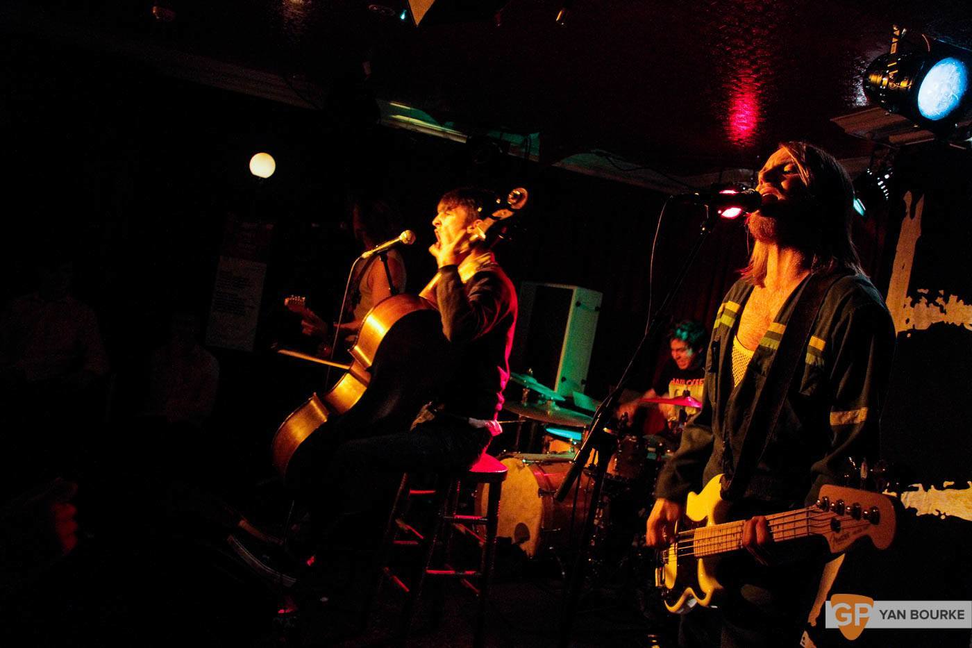 Honningbarna in Whelan’s on 14 January 2015 by Yan Bourke Honningbarna in Whelan’s on 14 January 2015 by Yan Bourke