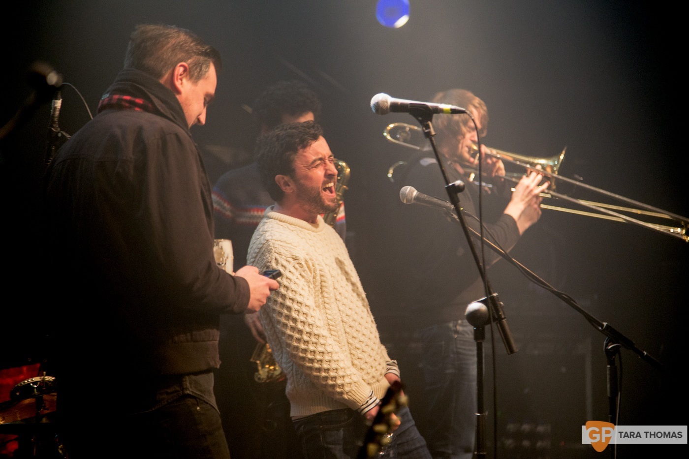 Booka Brass Band with Mark Austin & Richie Egan – Vicar Street – Dublin – Tara Thomas