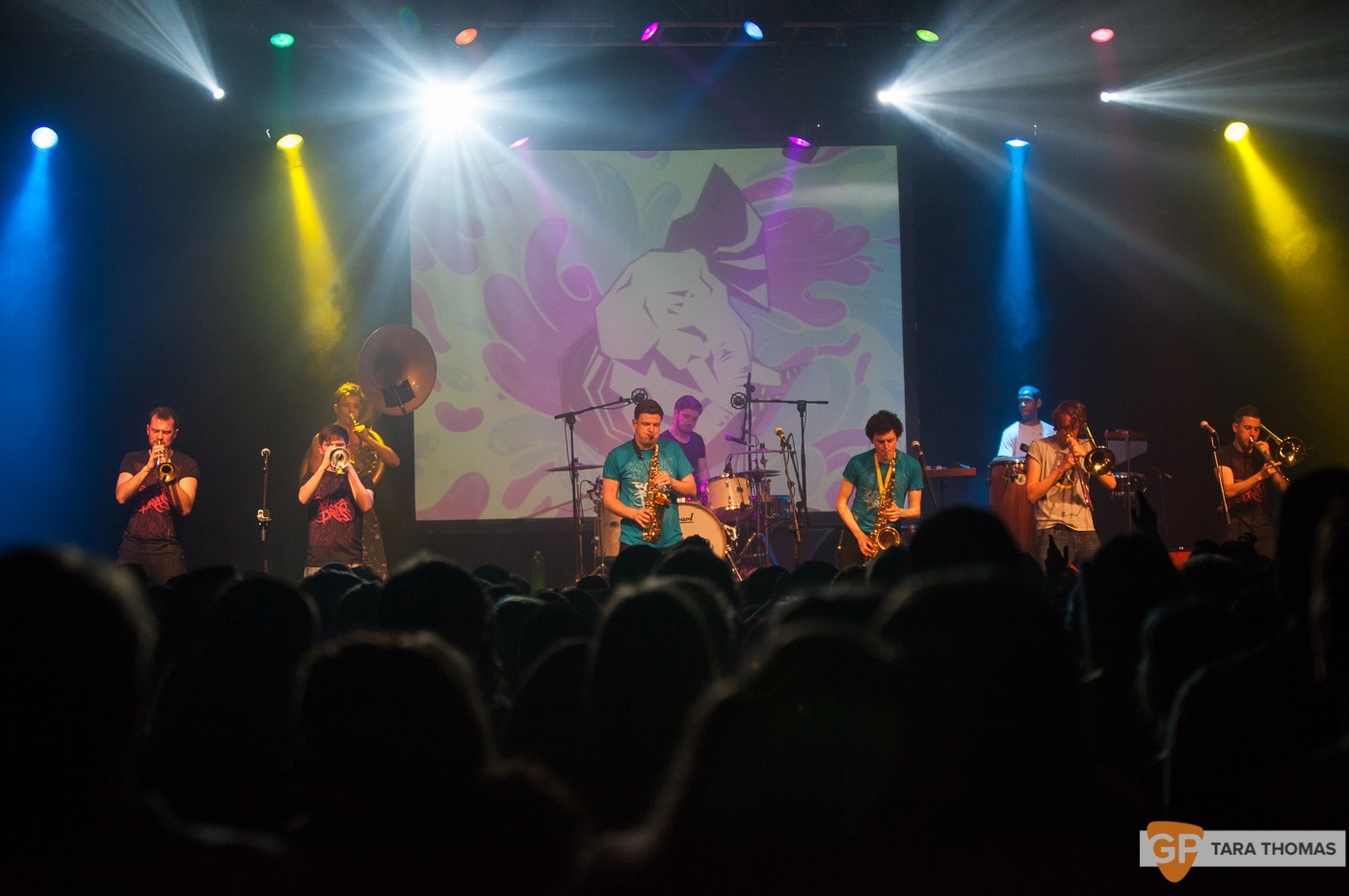 Booka Brass Band – Vicar Street – Dublin – Tara Thomas