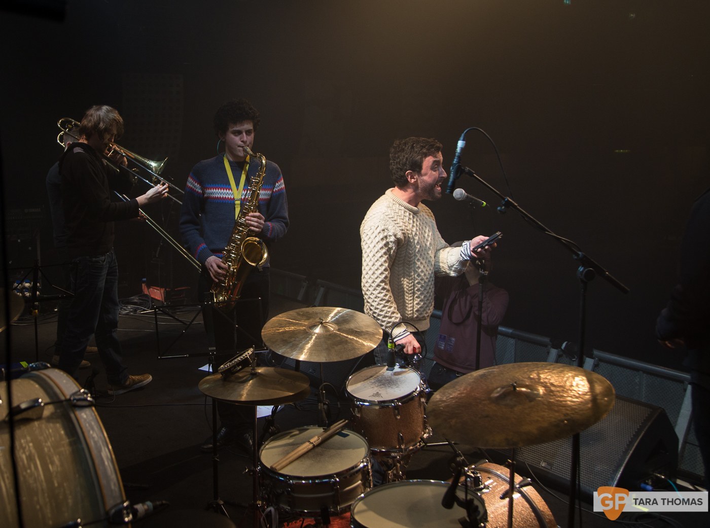 Booka Brass Band with Richie Egan – Vicar Street – Dublin – Tara Thomas