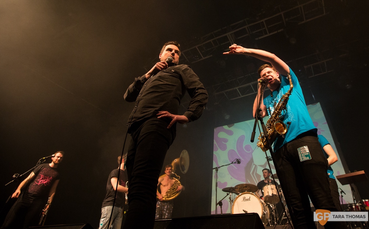 Booka Brass Band with Mark Austin – Vicar Street – Dublin – Tara Thomas