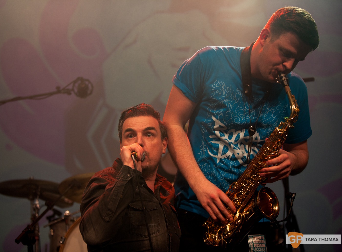 Booka Brass Band with Mark Austin – Vicar Street – Dublin – Tara Thomas
