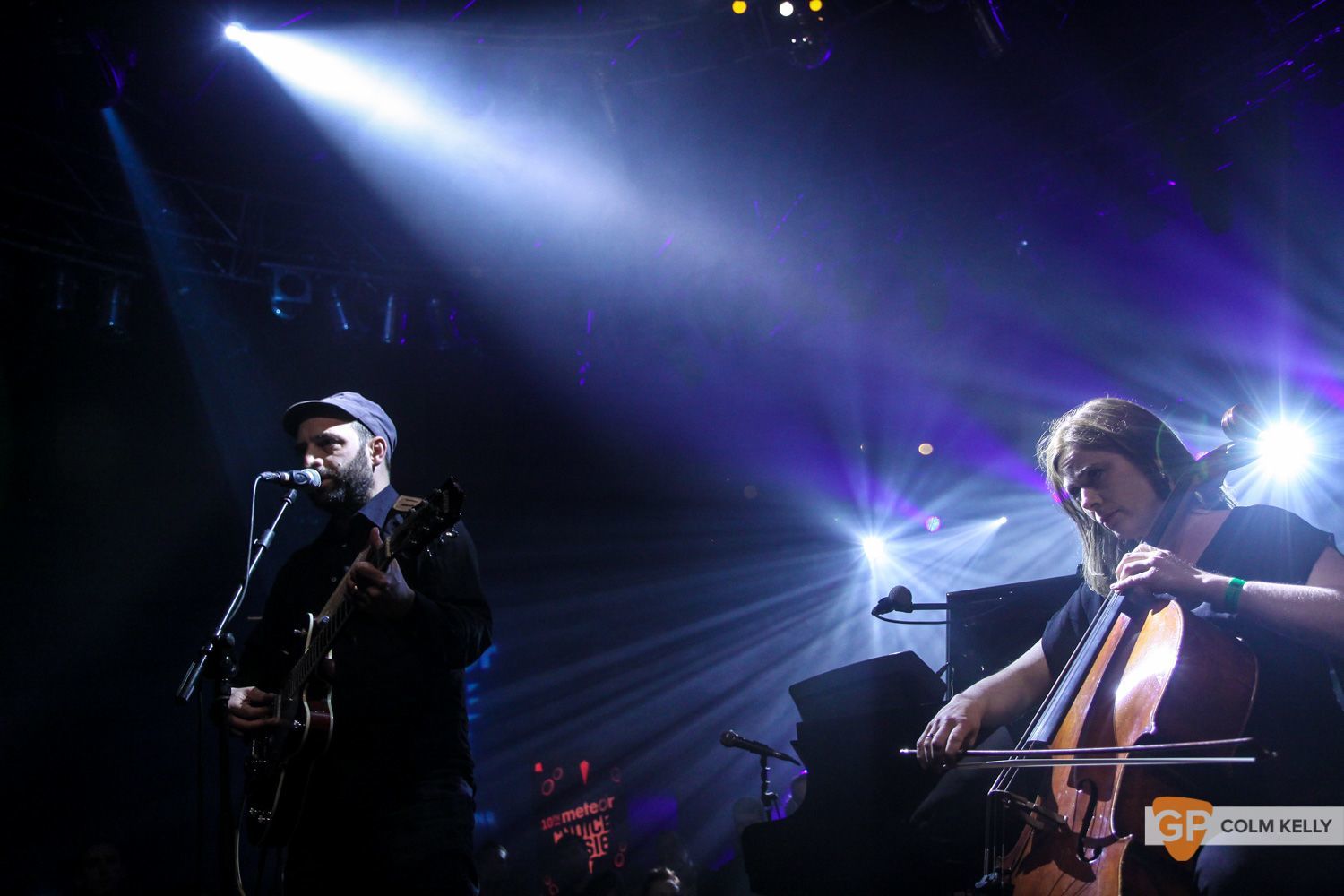 Adrian Crowley at Meteor Choice 10th Year gig by Colm Kelly