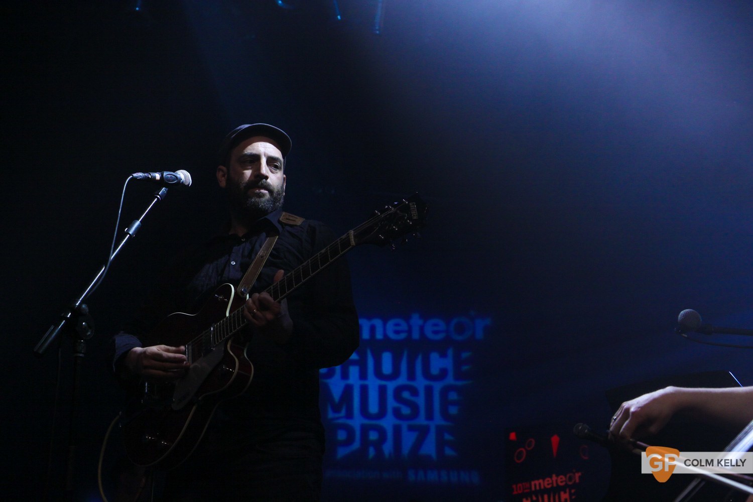 Adrian Crowley at Meteor Choice 10th Year gig by Colm Kelly