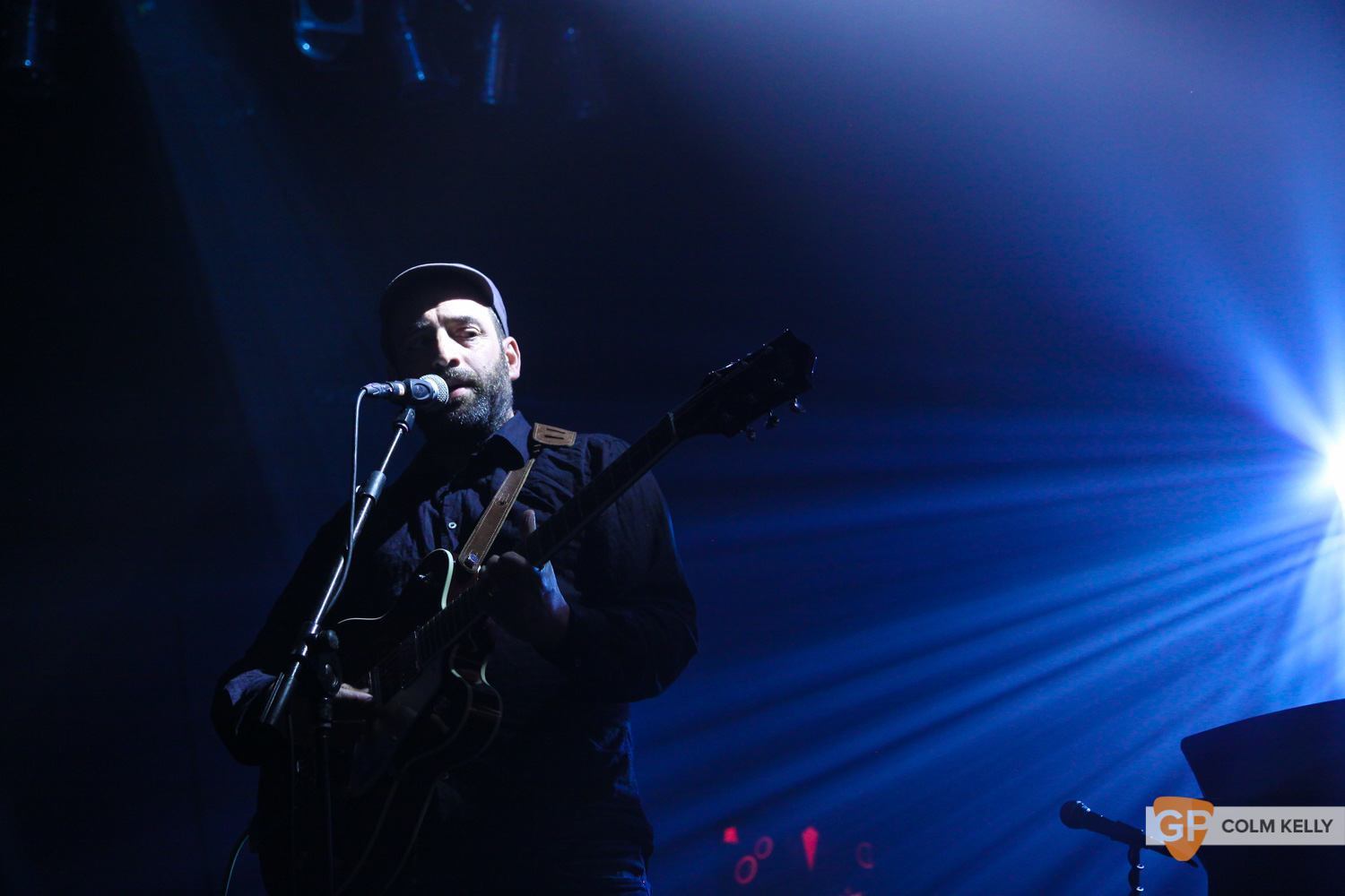 Adrian Crowley at Meteor Choice 10th Year gig by Colm Kelly