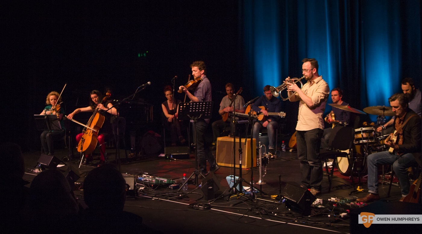 Colm Mac Con Iomaire at The Pavilion Theatre by Owen Humphreys (1 of 12)