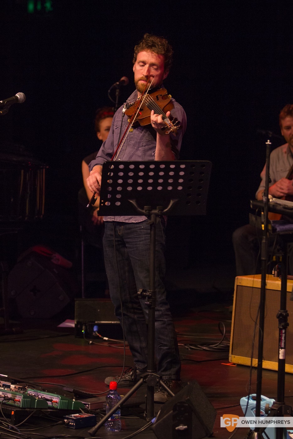Colm Mac Con Iomaire at The Pavilion Theatre by Owen Humphreys (10 of 12)