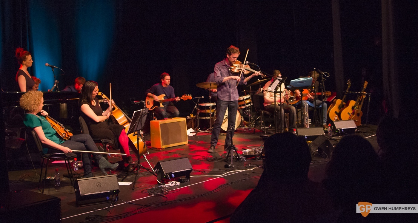 Colm Mac Con Iomaire at The Pavilion Theatre by Owen Humphreys (11 of 12)