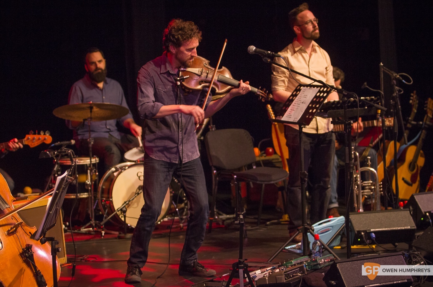 Colm Mac Con Iomaire at The Pavilion Theatre by Owen Humphreys (2 of 12) (3)