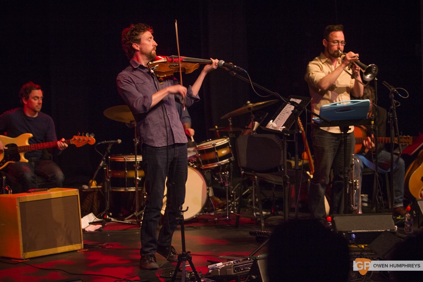 Colm Mac Con Iomaire at The Pavilion Theatre by Owen Humphreys (5 of 12)