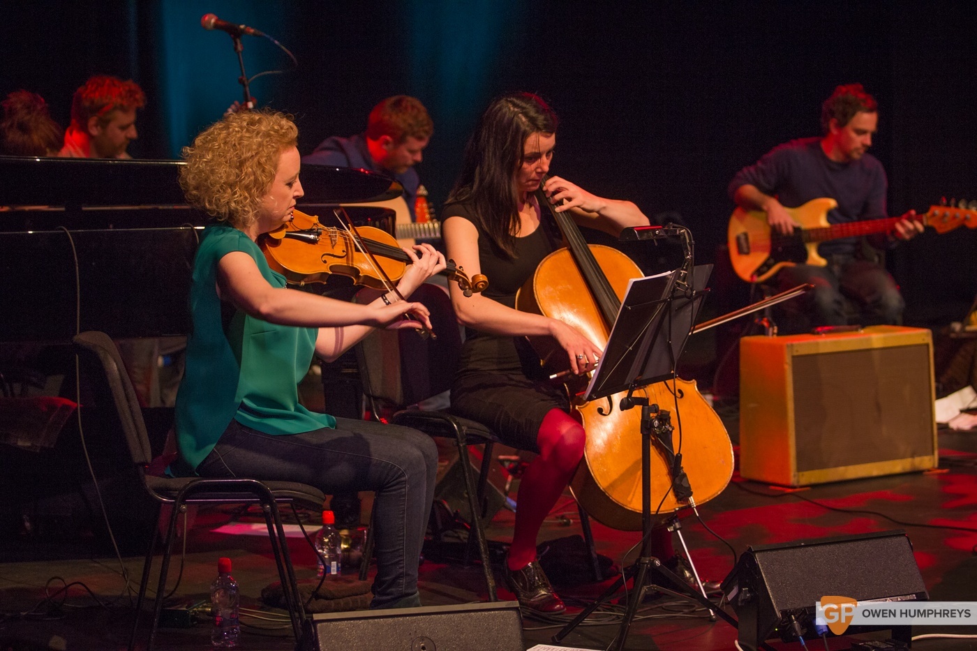 Colm Mac Con Iomaire at The Pavilion Theatre by Owen Humphreys (6 of 12)