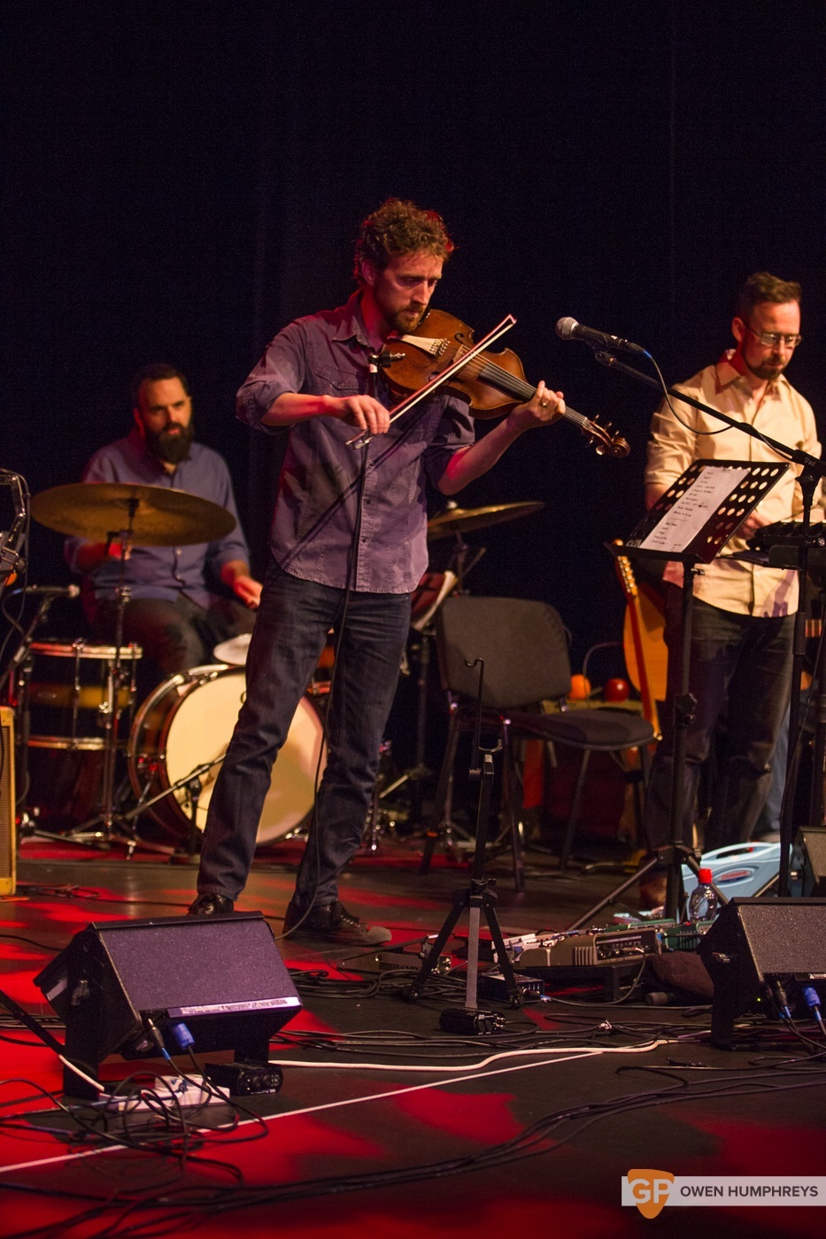 Colm Mac Con Iomaire at The Pavilion Theatre by Owen Humphreys (7 of 12)