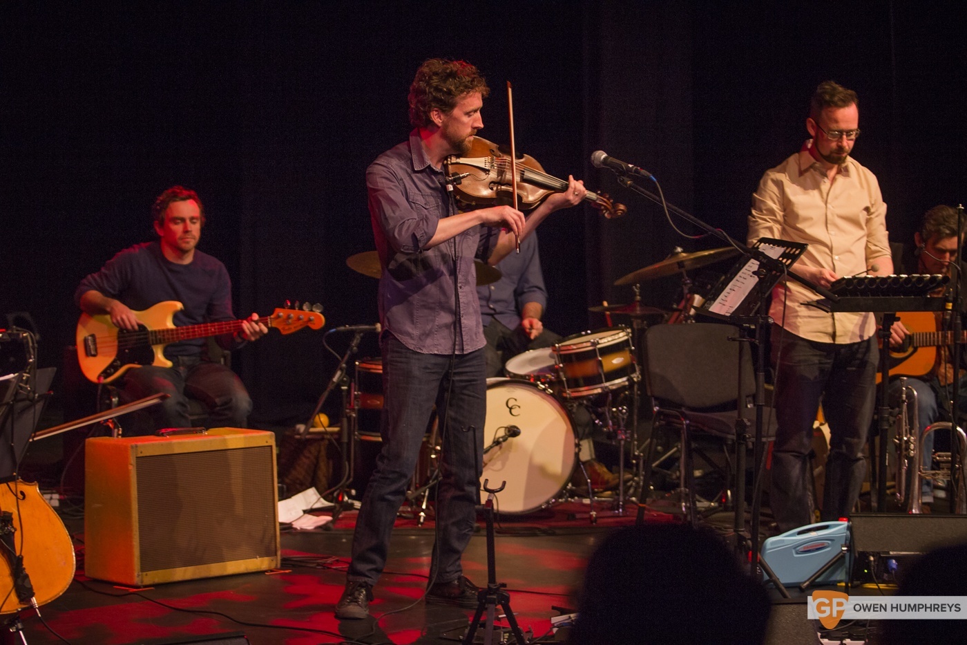 Colm Mac Con Iomaire at The Pavilion Theatre by Owen Humphreys (9 of 12)