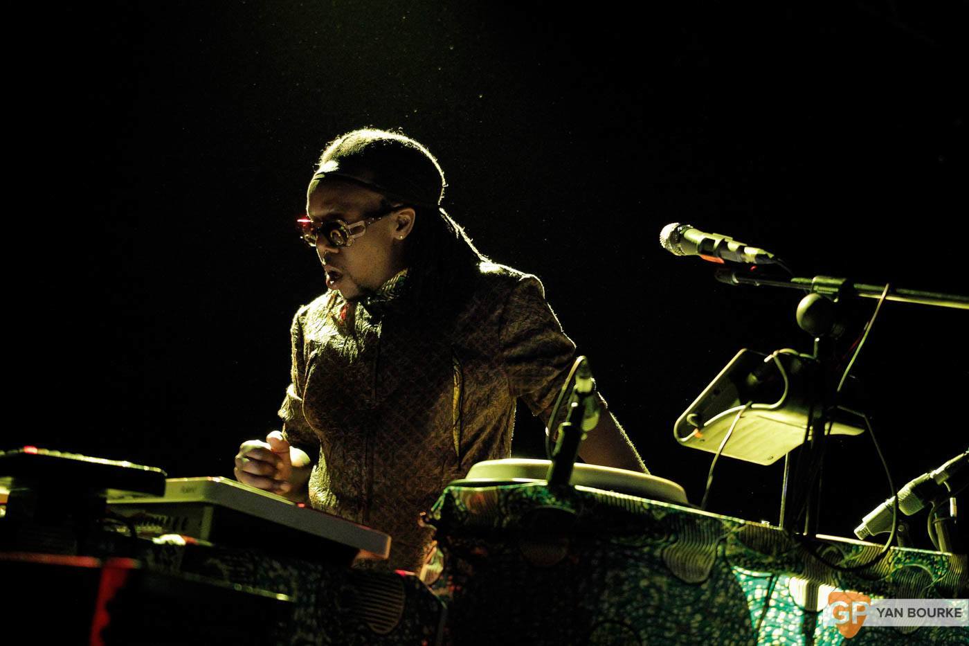 Shabazz Palaces in Vicar Street on 29 April 2015