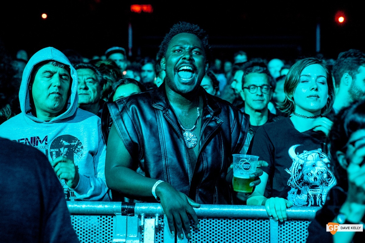 The crowd at The Juan MacLean at NOS Primavera Sound, Porto by David Kelly