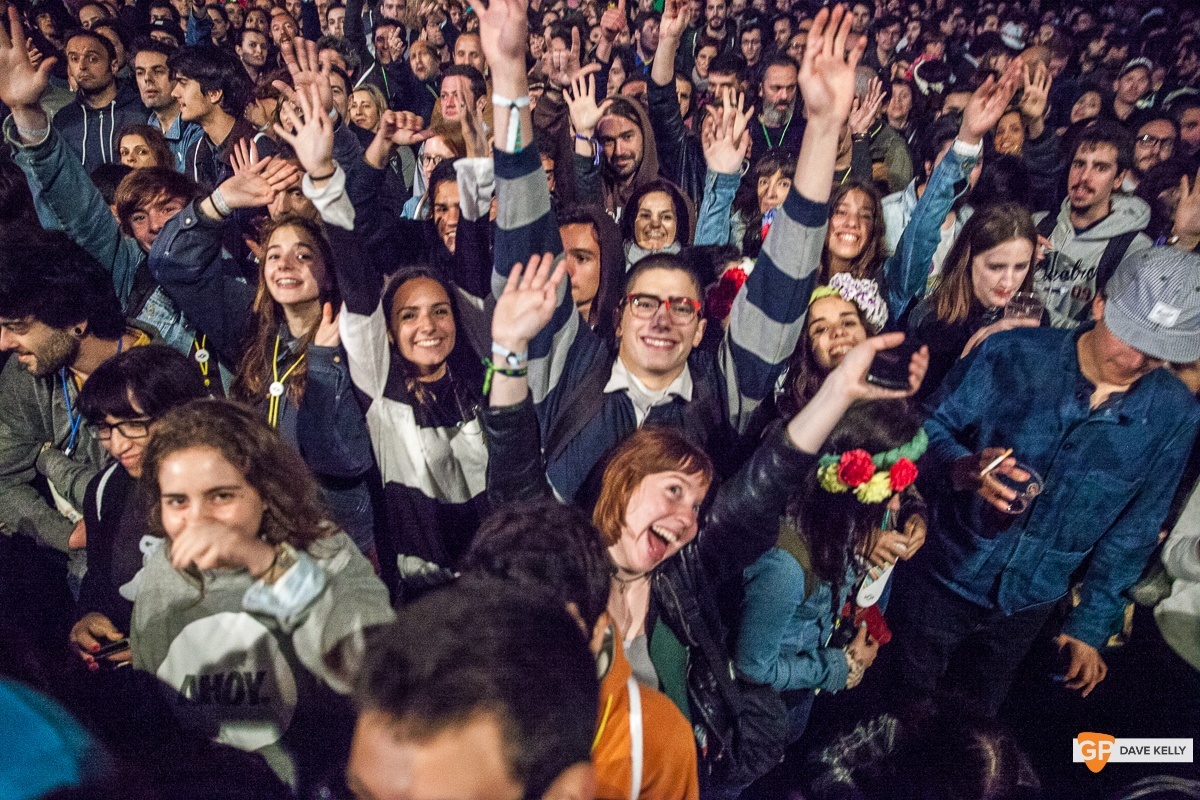The crowd at Interpol at NOS Primavera Sound, Porto by David Kelly