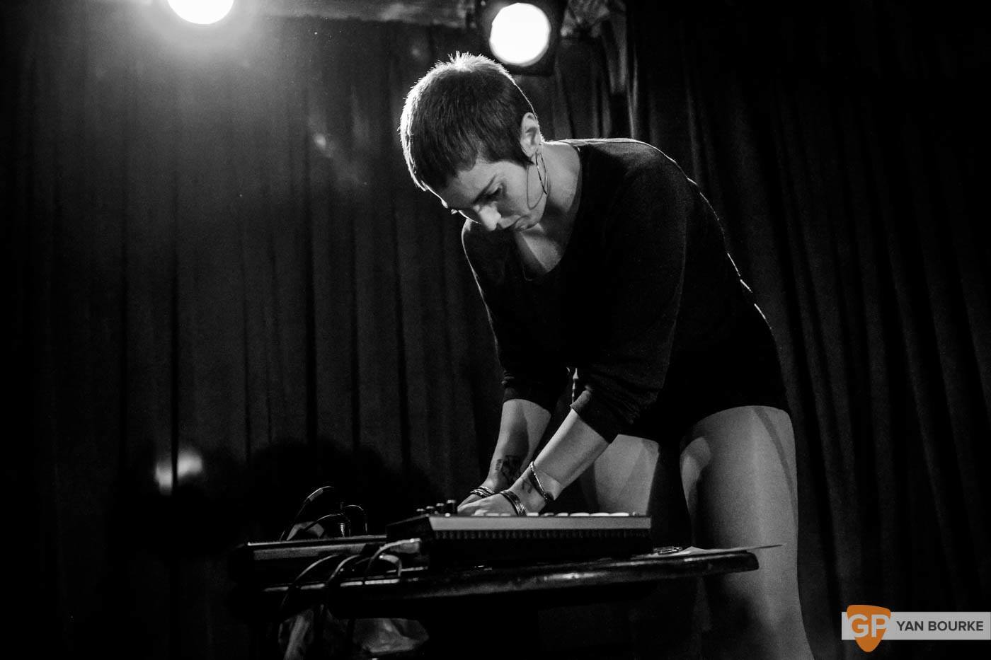 U.S. Girls Upstairs in Whelan’s on 25 October 2015 by Yan Bourke