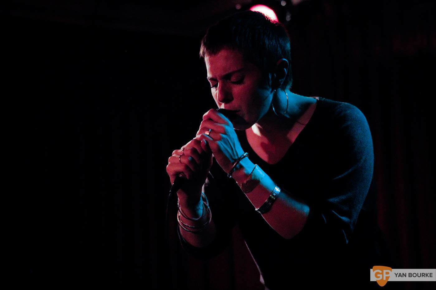 U.S. Girls Upstairs in Whelan’s on 25 October 2015 by Yan Bourke