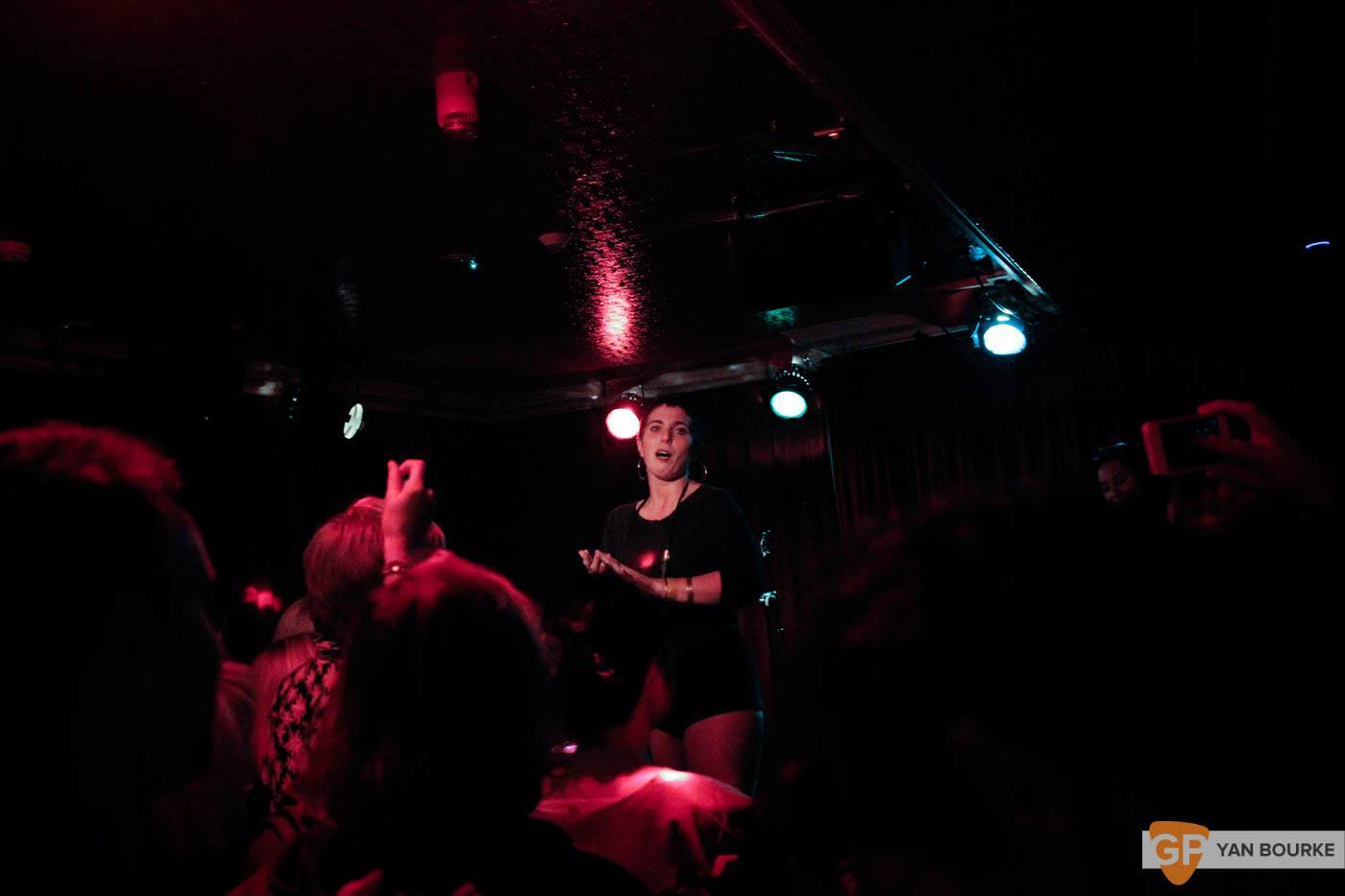 U.S. Girls Upstairs in Whelan’s on 25 October 2015 by Yan Bourke