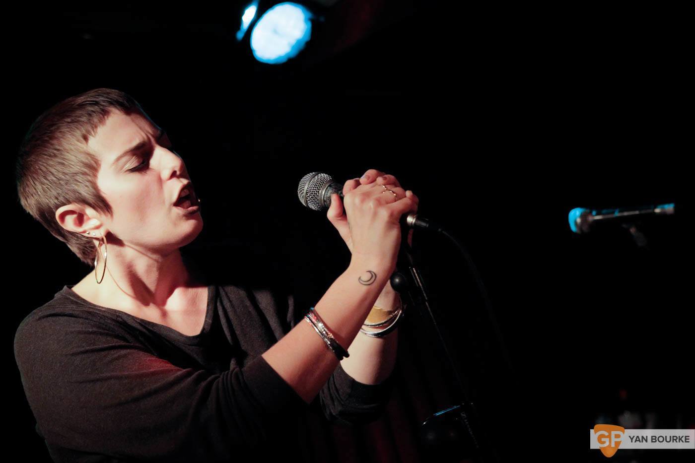 U.S. Girls Upstairs in Whelan’s on 25 October 2015 by Yan Bourke