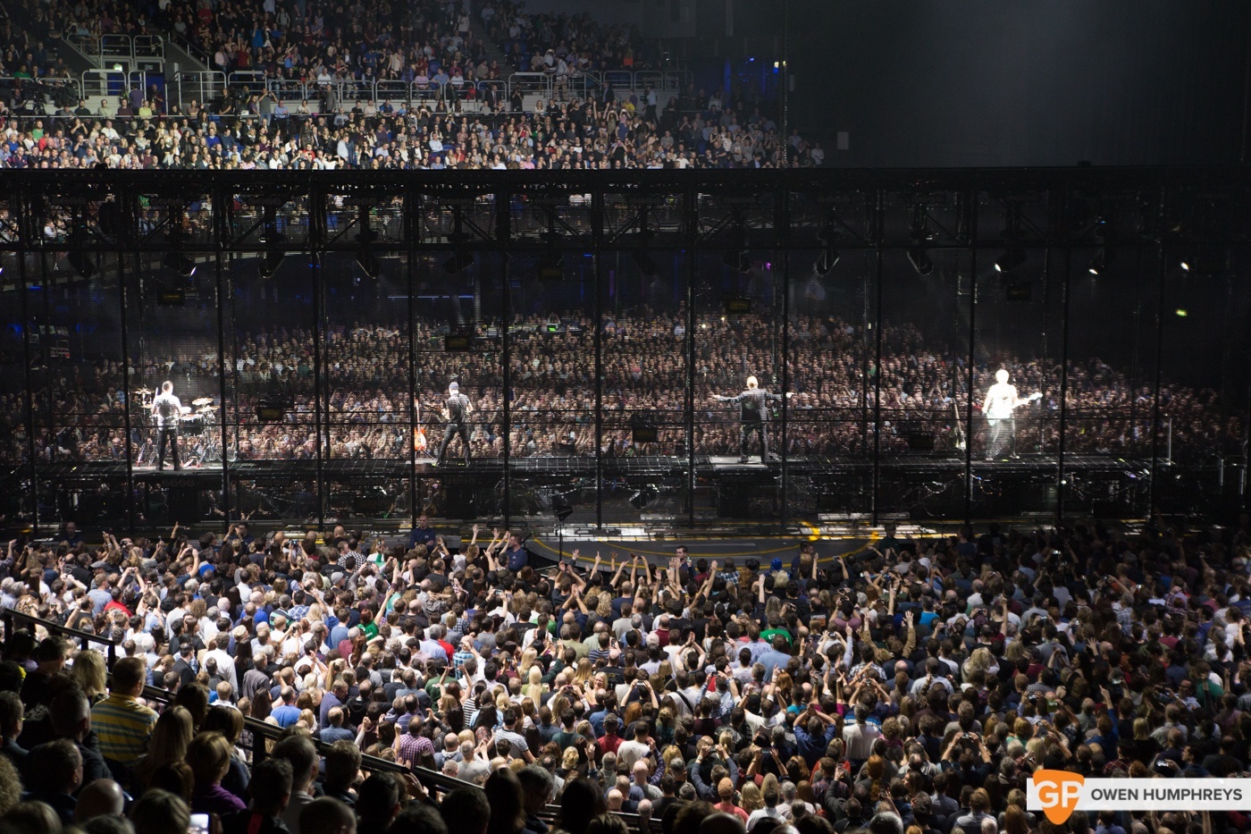 U2 Innocence and Experience tour at The 3Arena, Dublin by Owen Humphreys