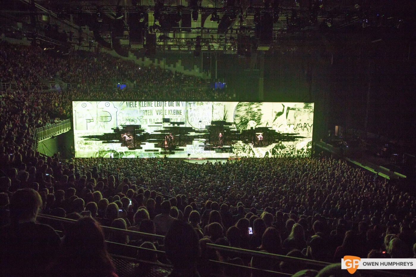 U2 Innocence and Experience tour at The 3Arena, Dublin by Owen Humphreys