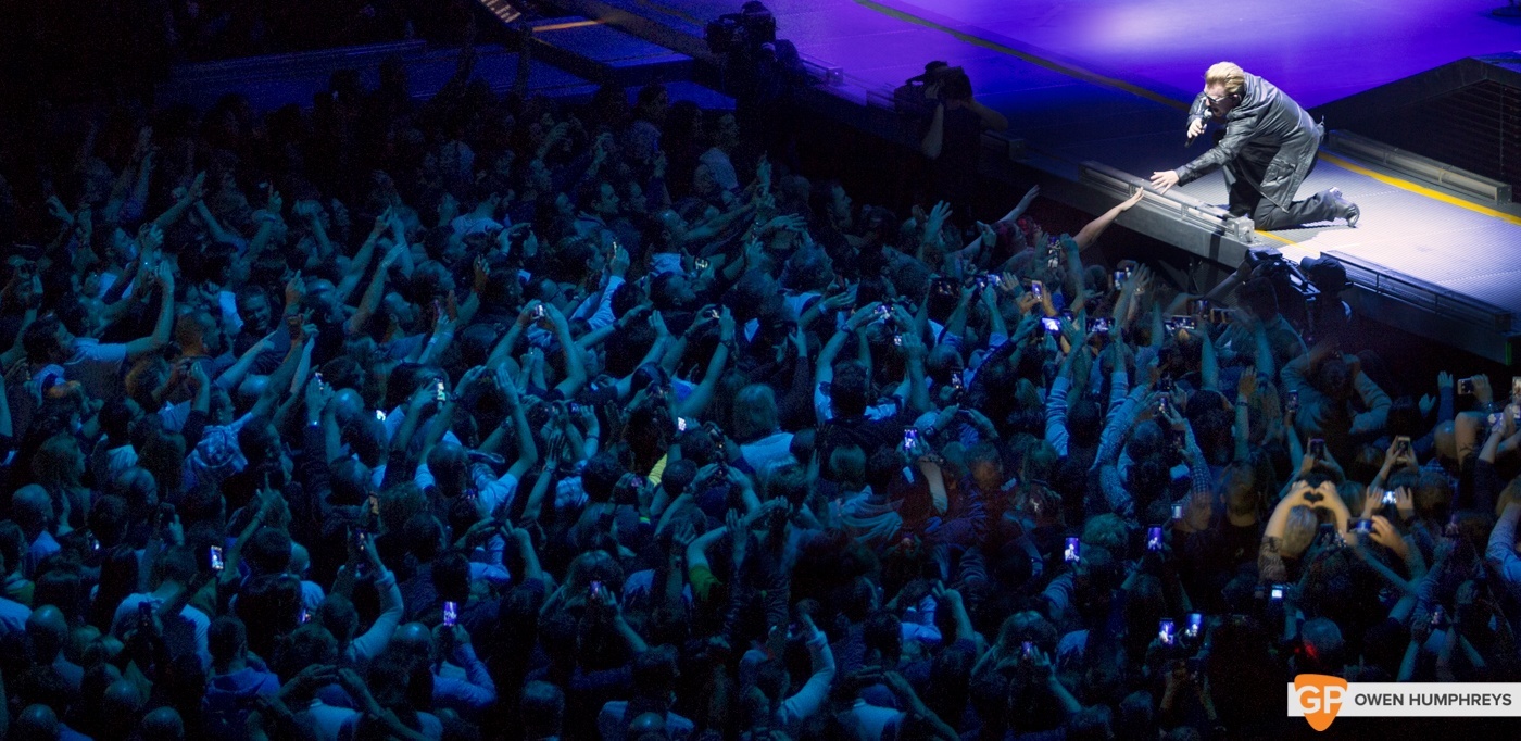 U2 Innocence and Experience tour at The 3Arena, Dublin by Owen Humphreys
