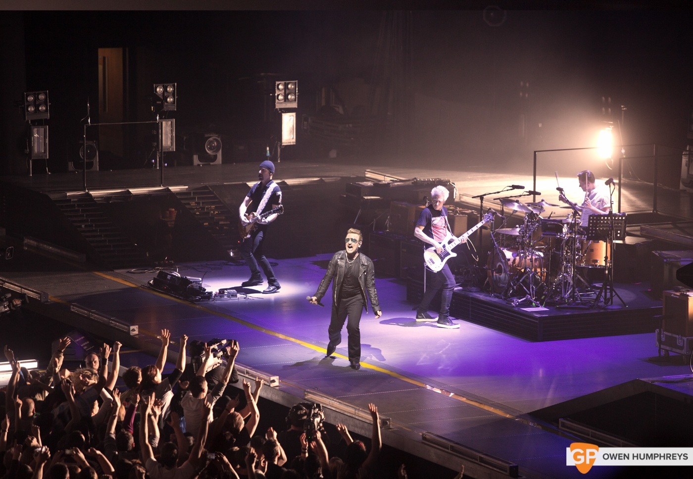 U2 Innocence and Experience tour at The 3Arena, Dublin by Owen Humphreys