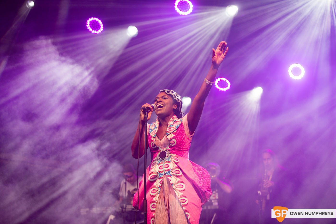 Ibibio Sound Machine at Body&Soul by Owen Humphreys