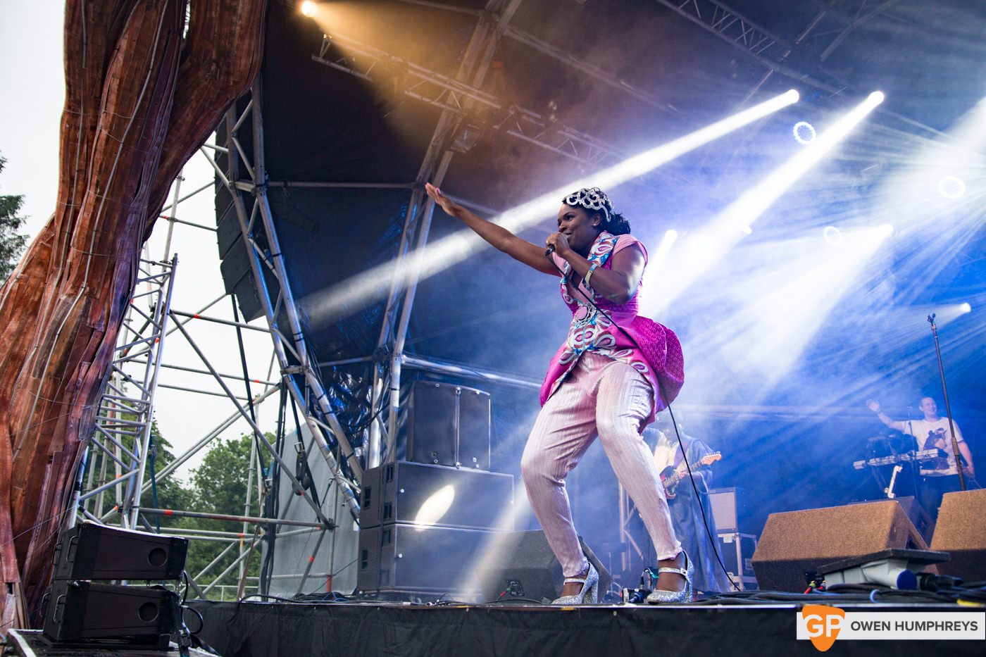 Ibibio Sound Machine at Body&Soul by Owen Humphreys