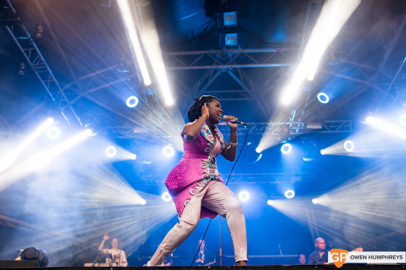 Ibibio Sound Machine at Body&Soul by Owen Humphreys