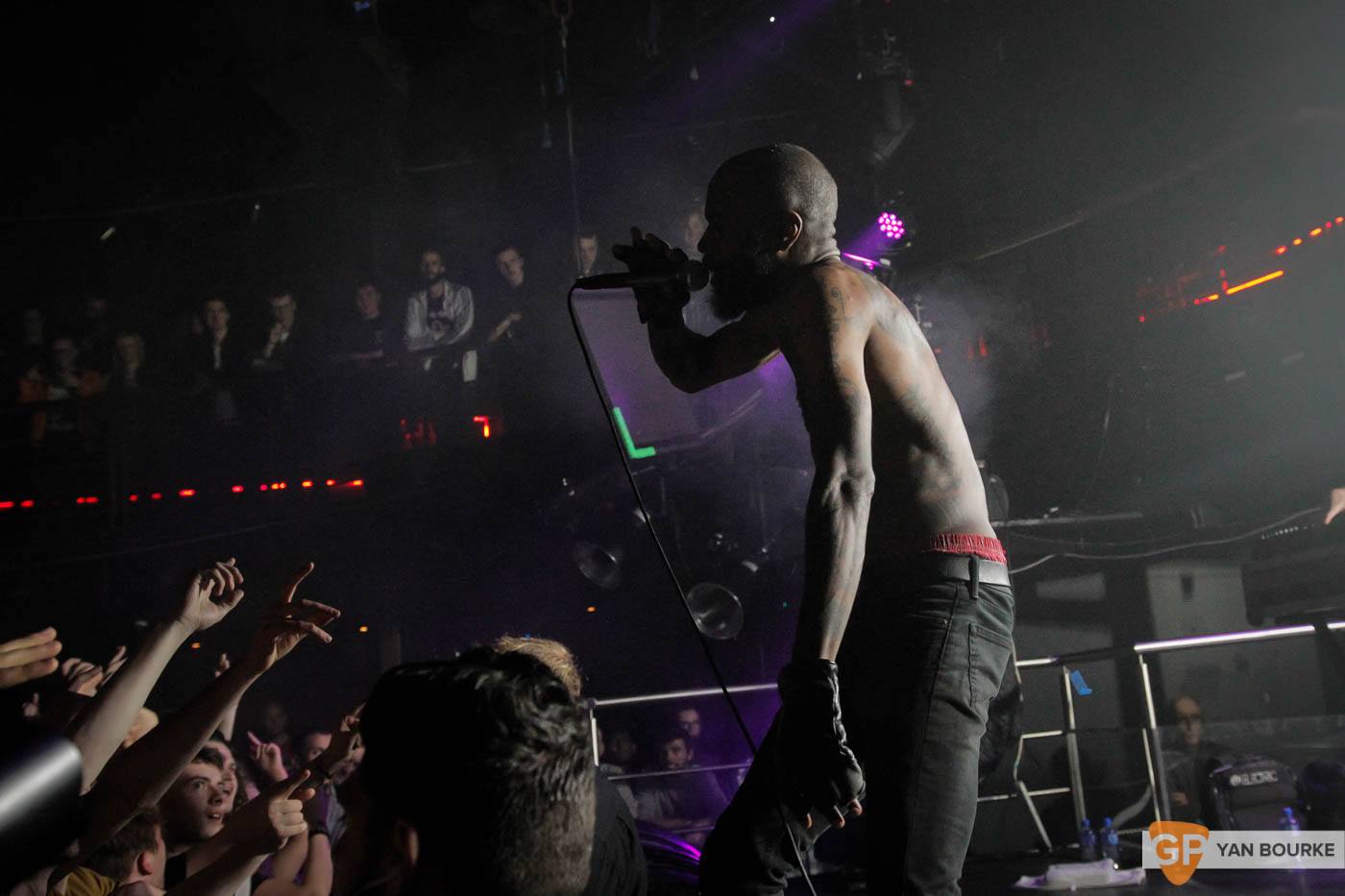 Death Grips in The Academy on 13 October 2016