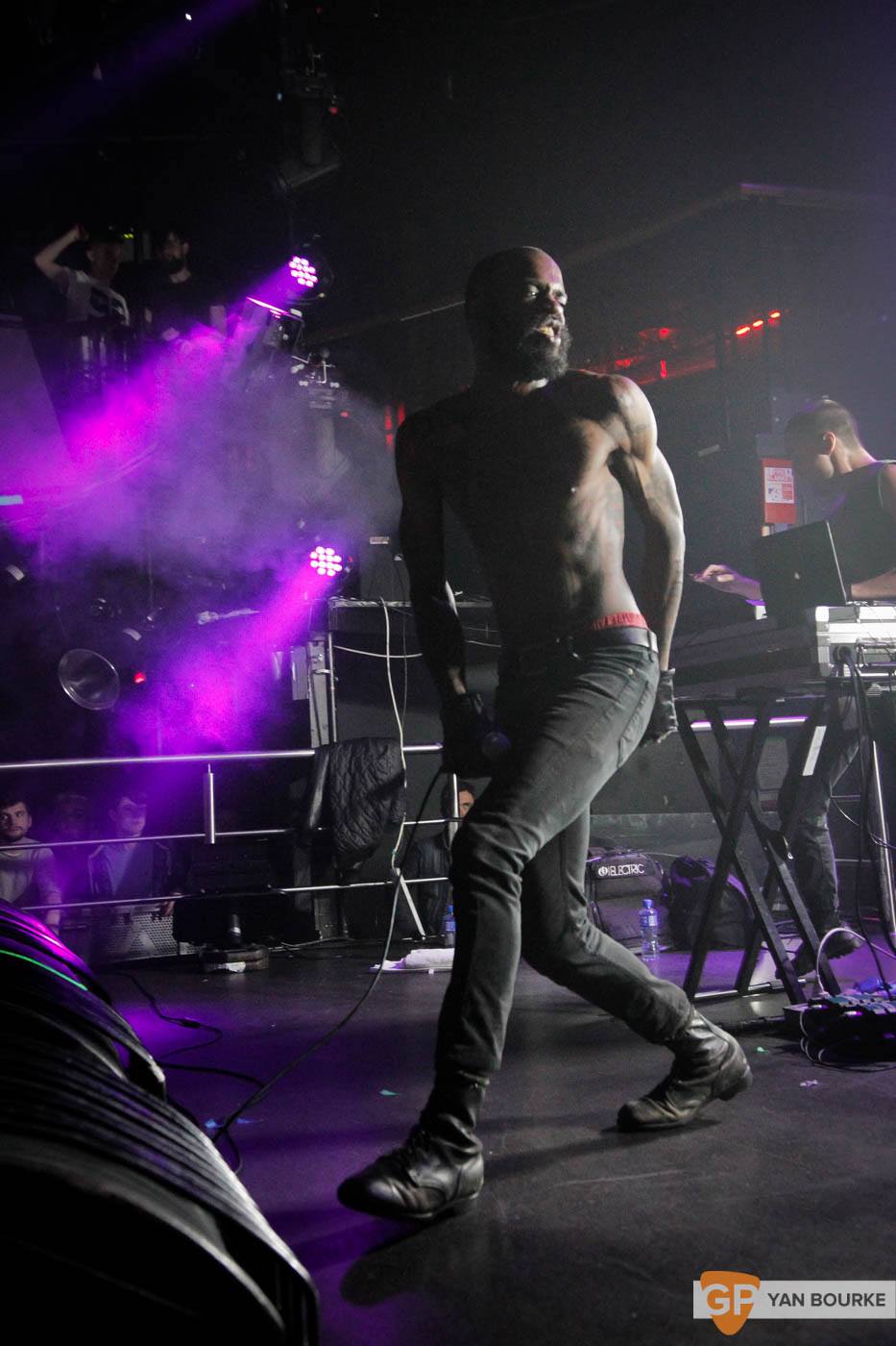 Death Grips in The Academy on 13 October 2016