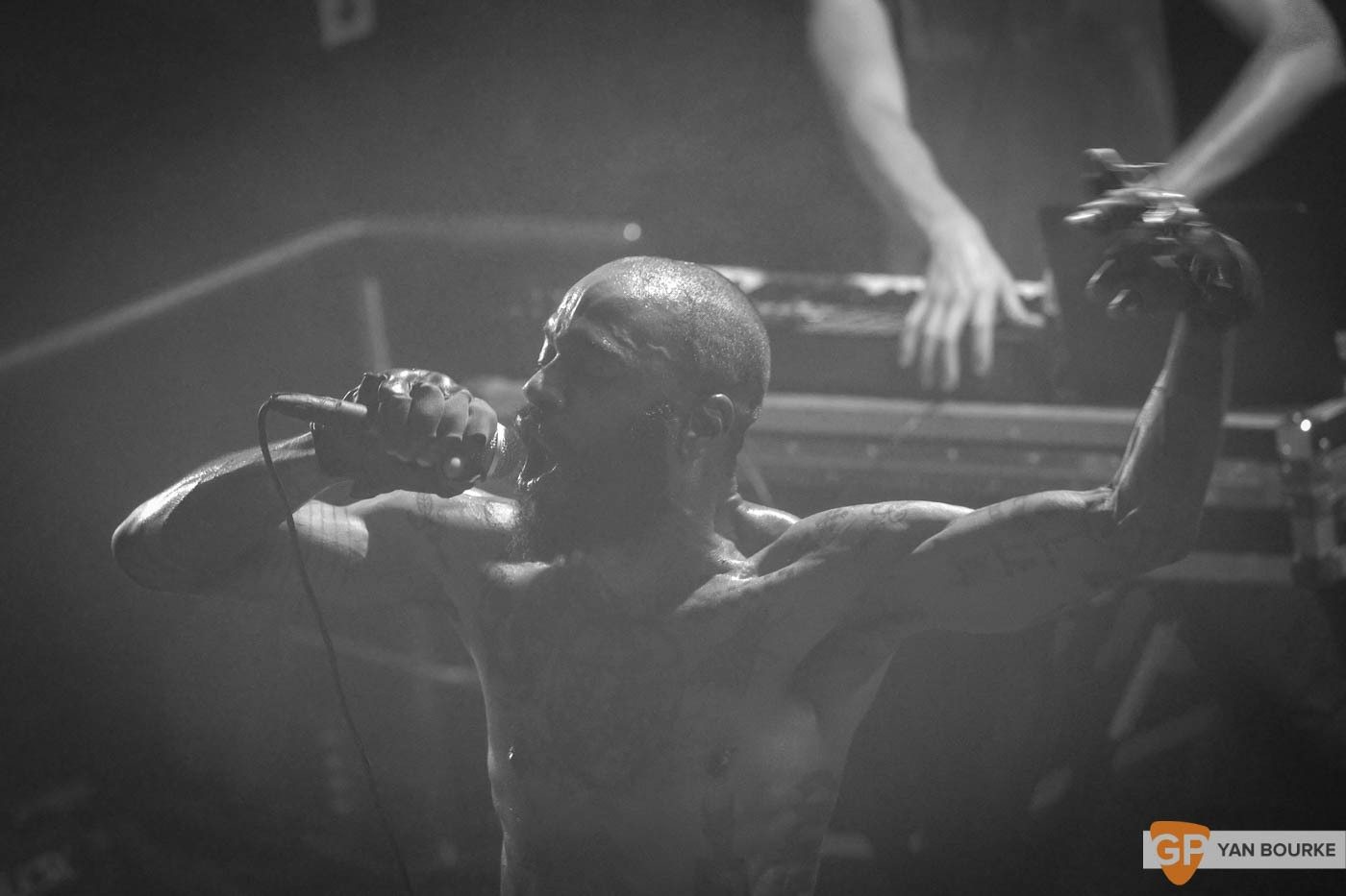 Death Grips in The Academy on 13 October 2016