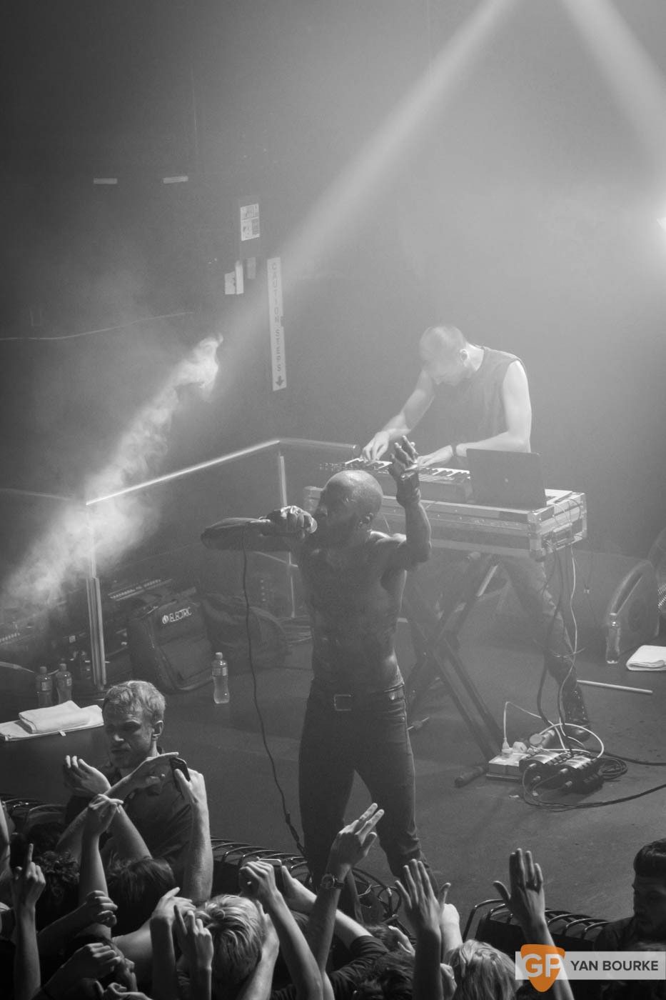 Death Grips in The Academy on 13 October 2016