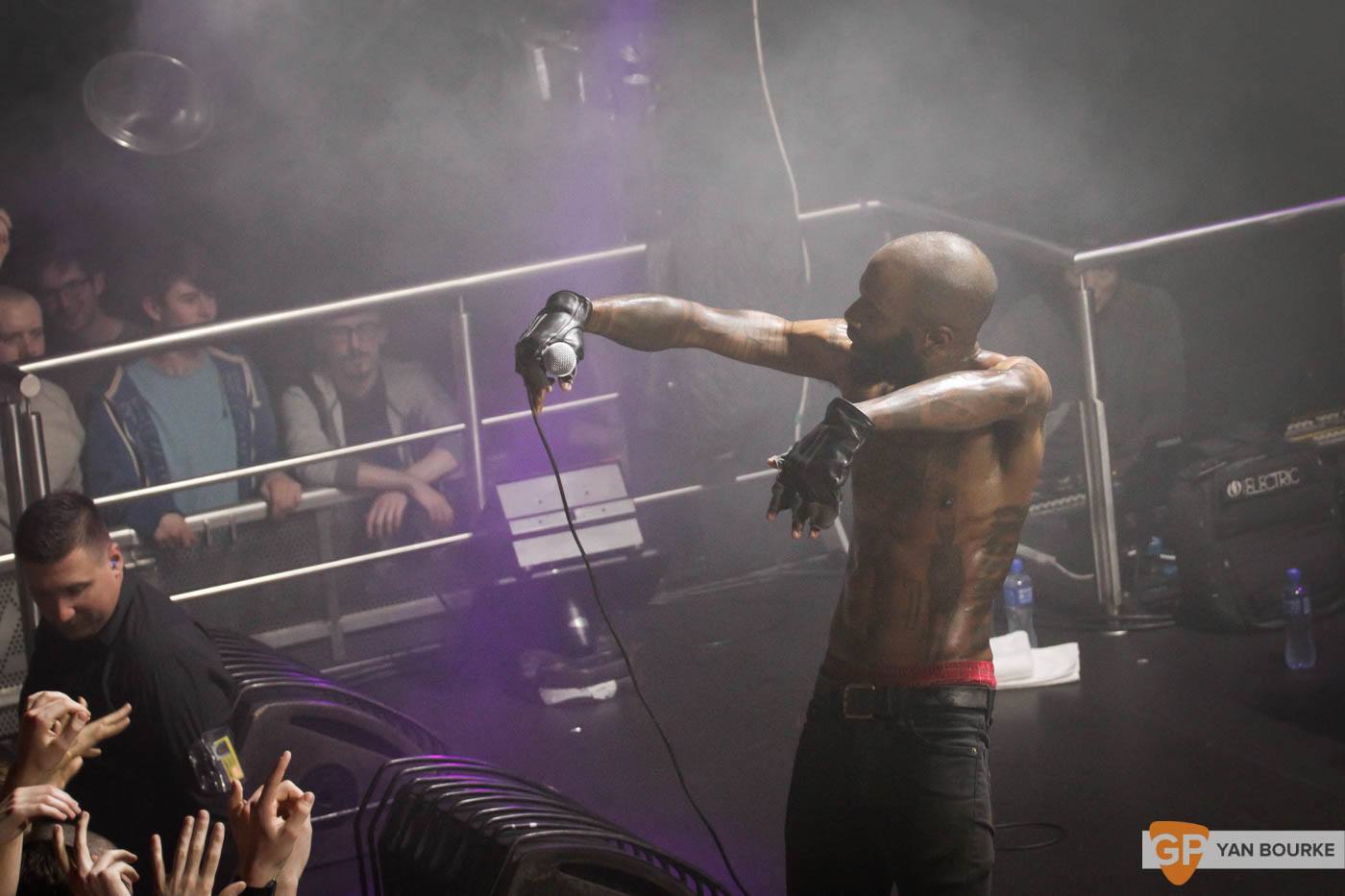 Death Grips in The Academy on 13 October 2016