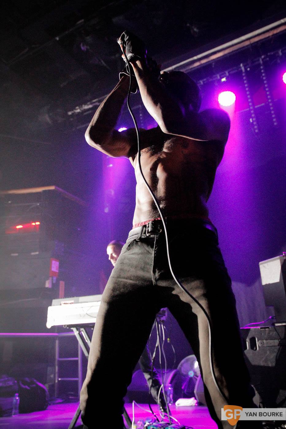 Death Grips in The Academy on 13 October 2016