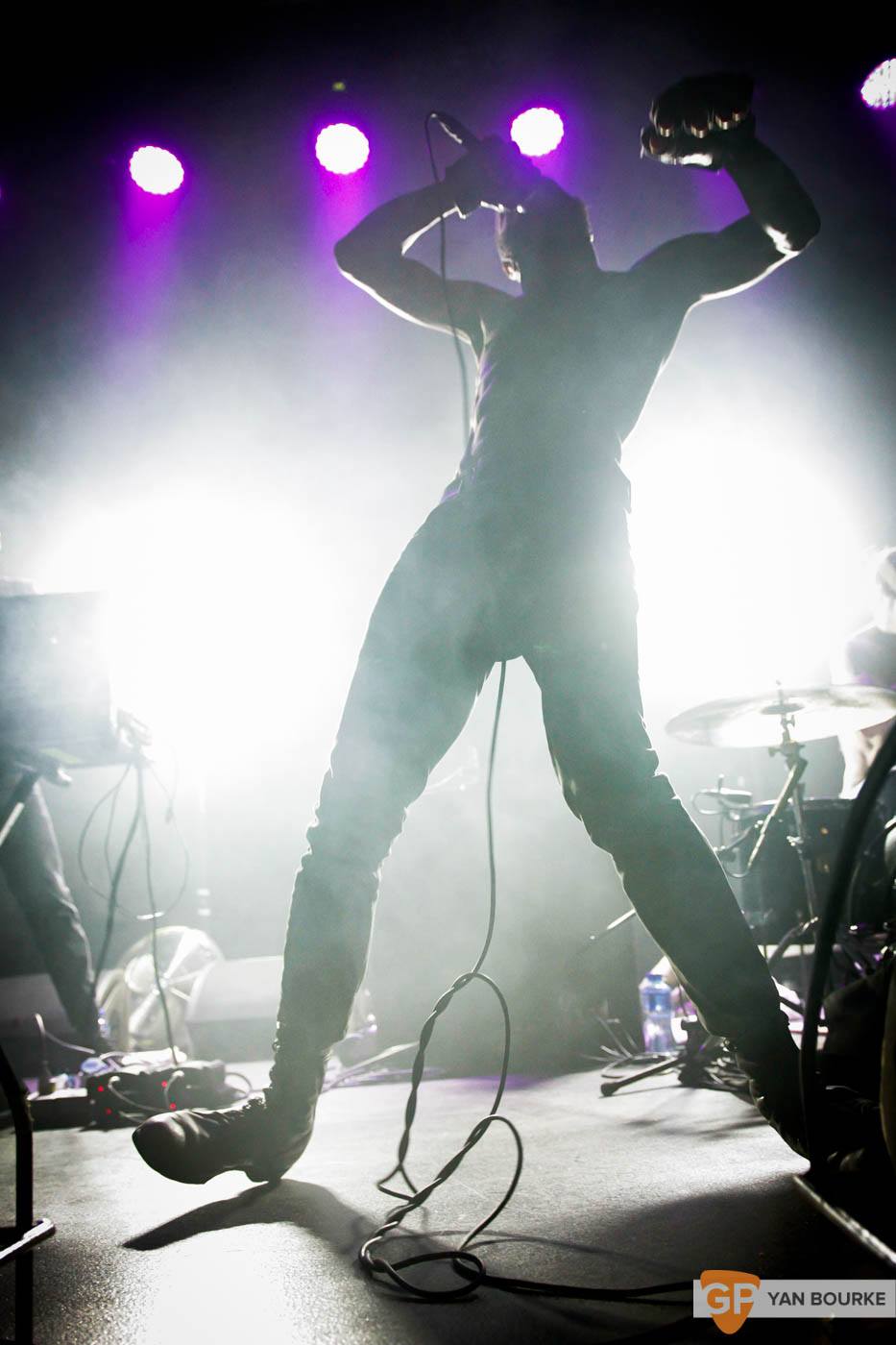 Death Grips in The Academy on 13 October 2016